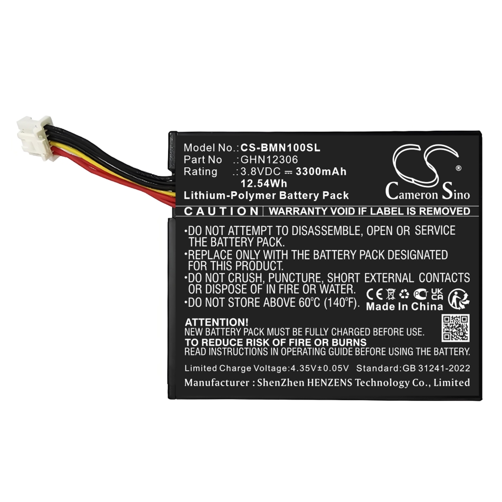 Wireless Headset Battery Bmw CS-BMN100SL