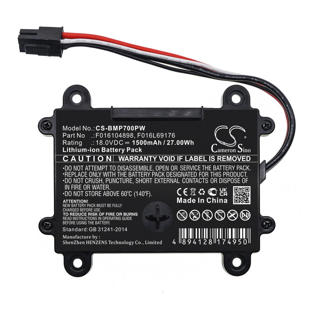 Batterijen Vervangt F016L69176