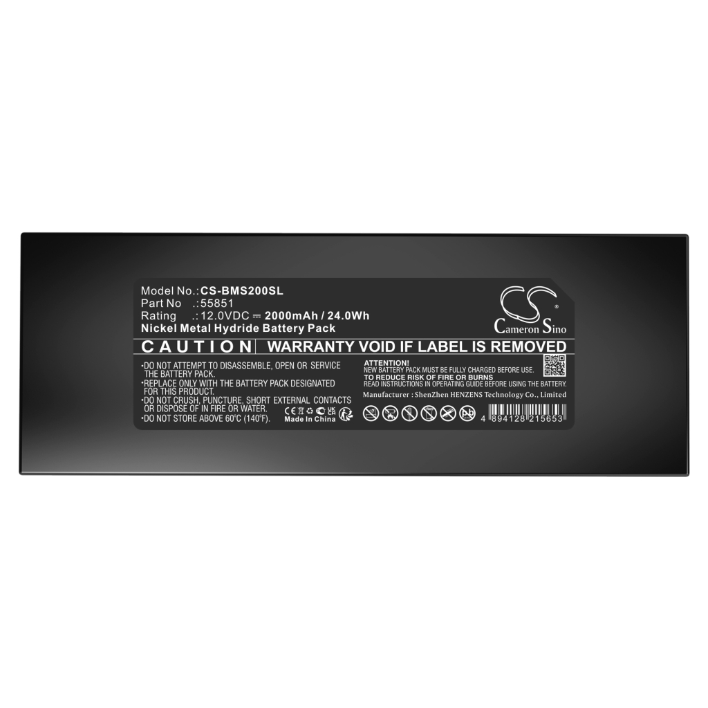 Printerbatterij Brady CS-BMS200SL