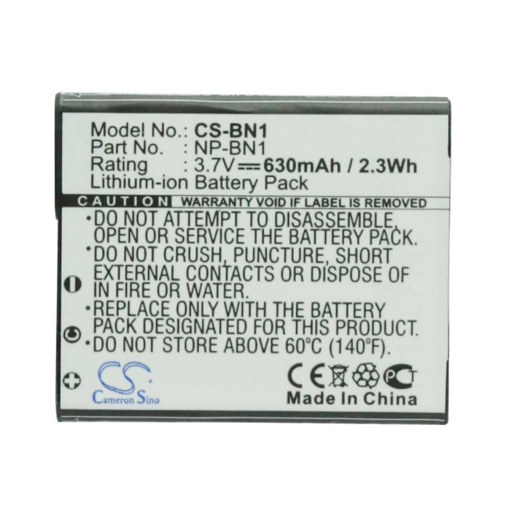 Batterij voor camera Sony Cyber-shot DSC-TF1