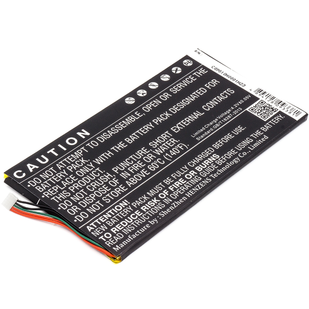 Compatibele batterijvervanging voor Barnes 