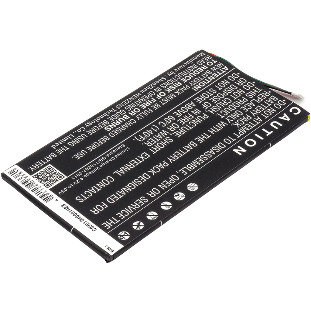Compatibele batterijvervanging voor Barnes 