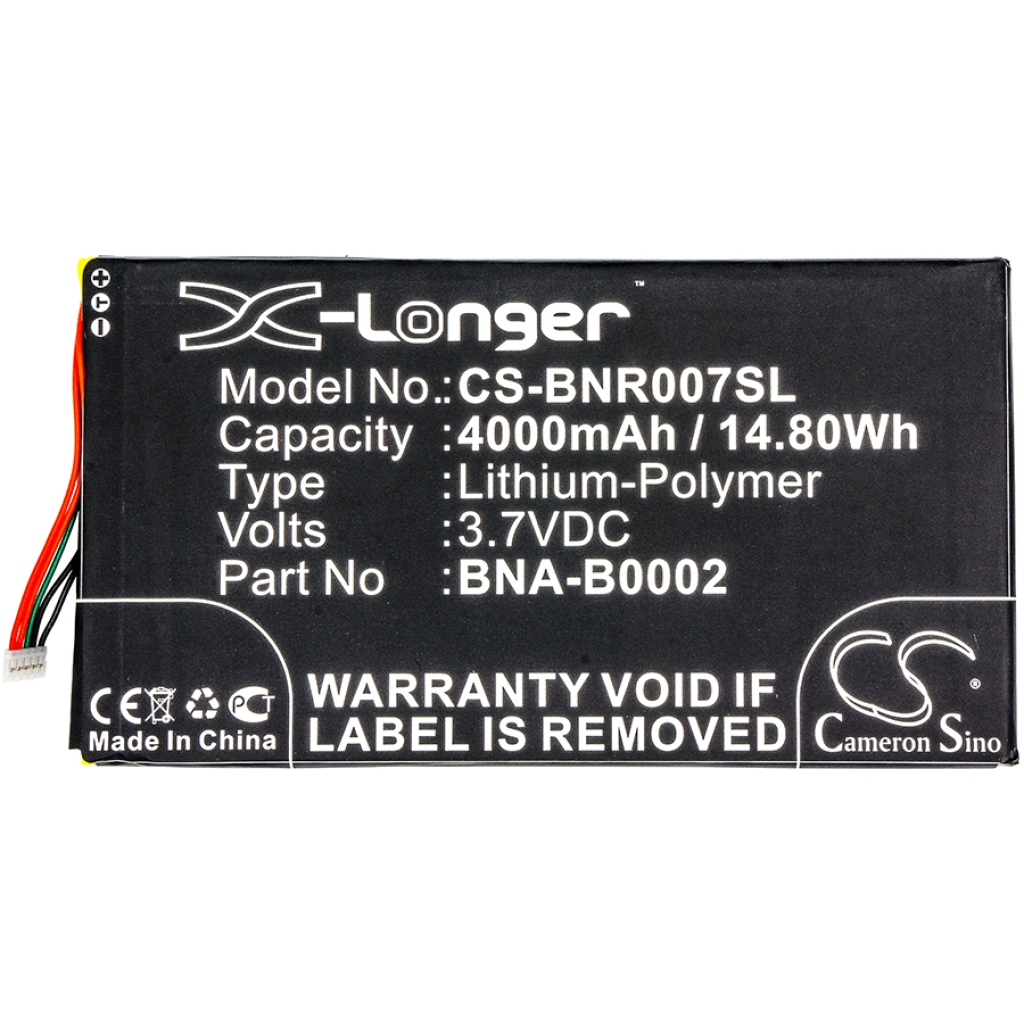 Compatibele batterijvervanging voor Barnes 