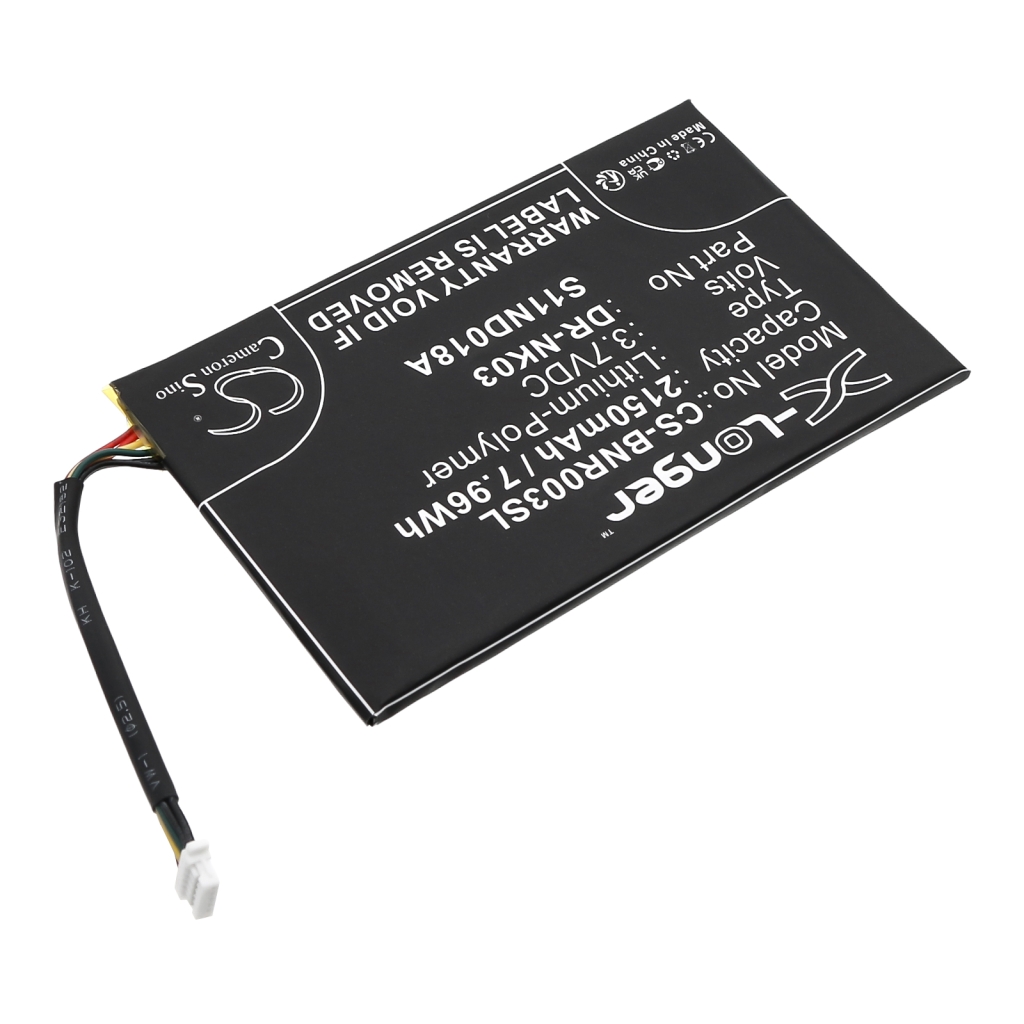 Ebook, eReader Batterij Barnes 