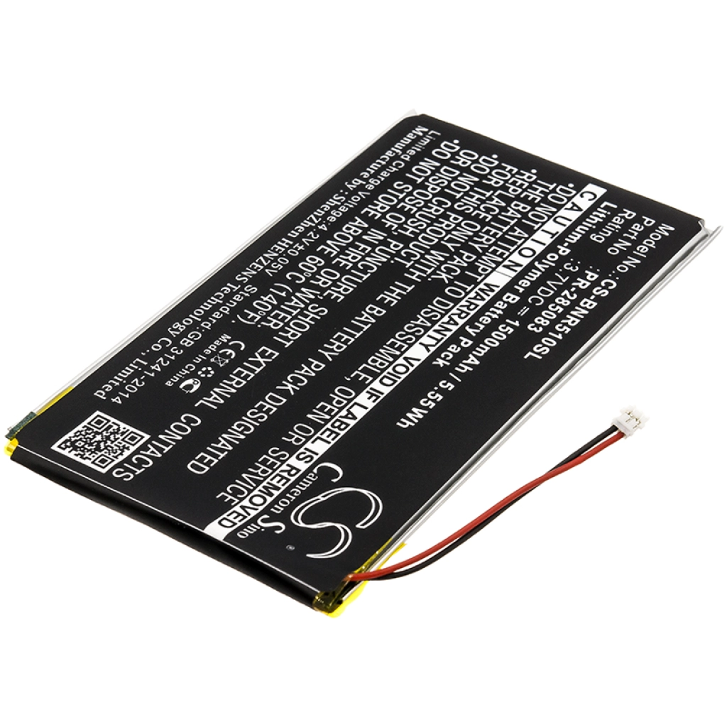 Compatible battery replacement for Barnes