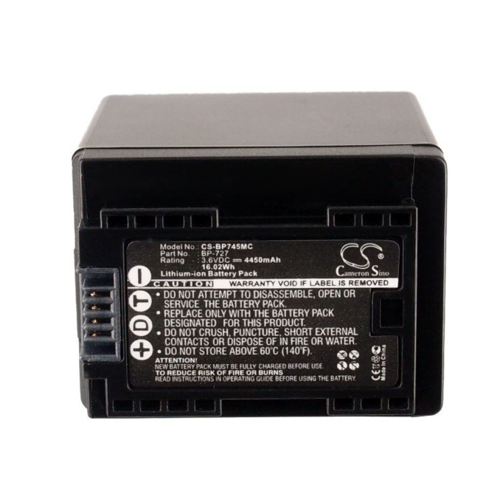 Batterij voor camera Canon CS-BP745MC