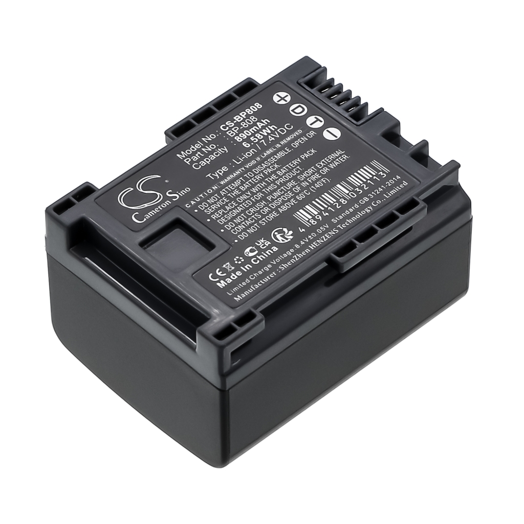 Batterij voor camera Canon CS-BP808