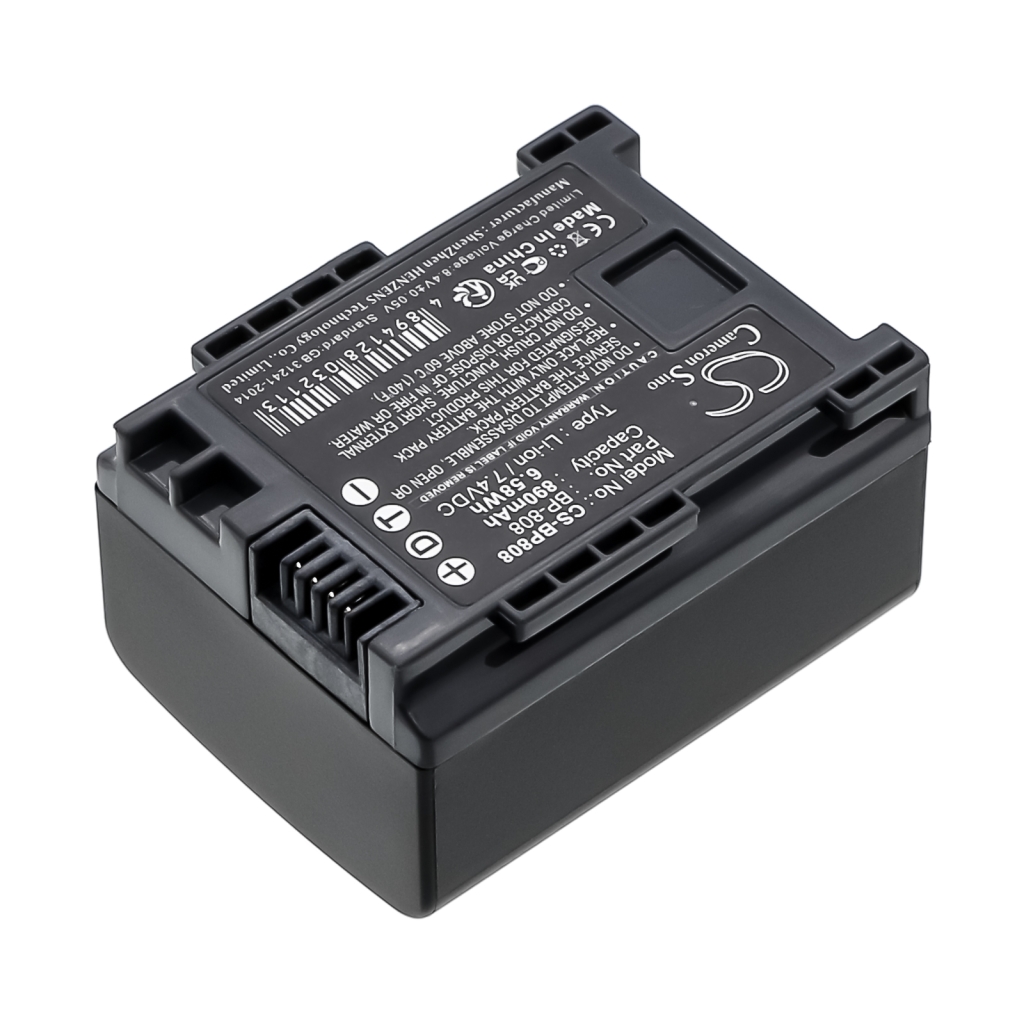 Batterij voor camera Canon CS-BP808
