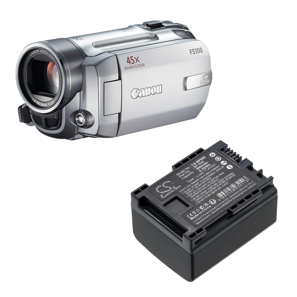 Batterij voor camera Canon FS10