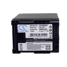 Compatible battery replacement for Canon BP-820,BP-827,BP-828