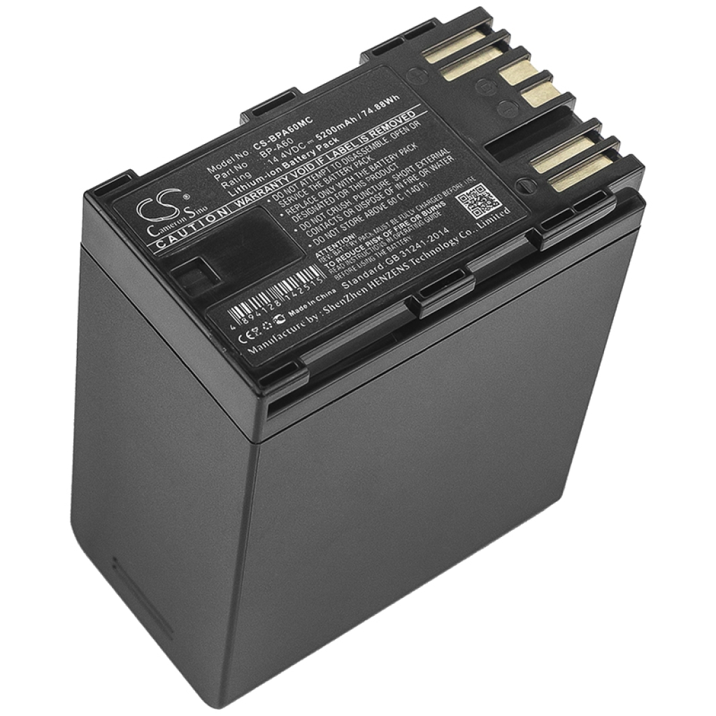 Batterij voor camera Canon CS-BPA60MC