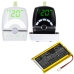 Compatibele batterijvervanging voor Babymoov 1ICP6/30/48