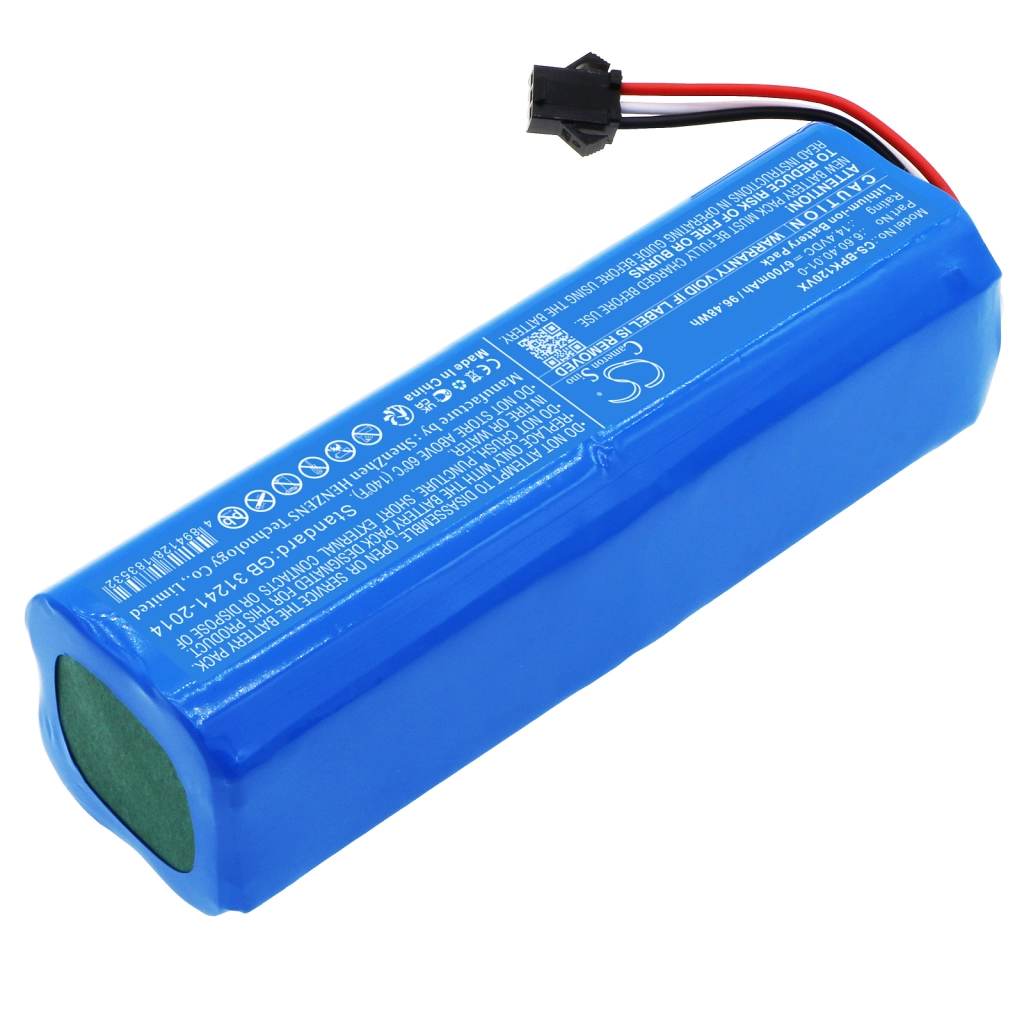 Batterijen voor stofzuigers Blaupunkt CS-BPK120VX