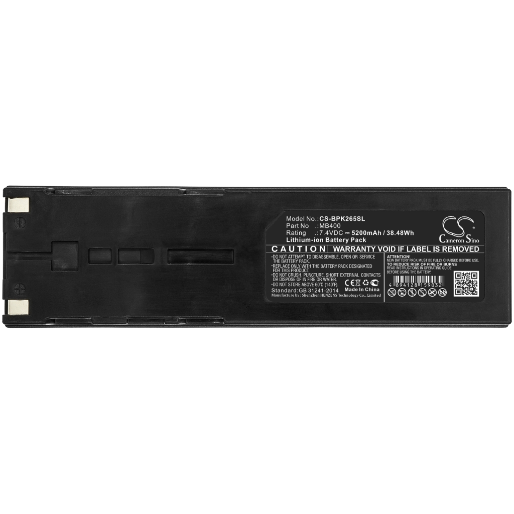 Batterij voor elektrisch gereedschap Bk precision 2652A