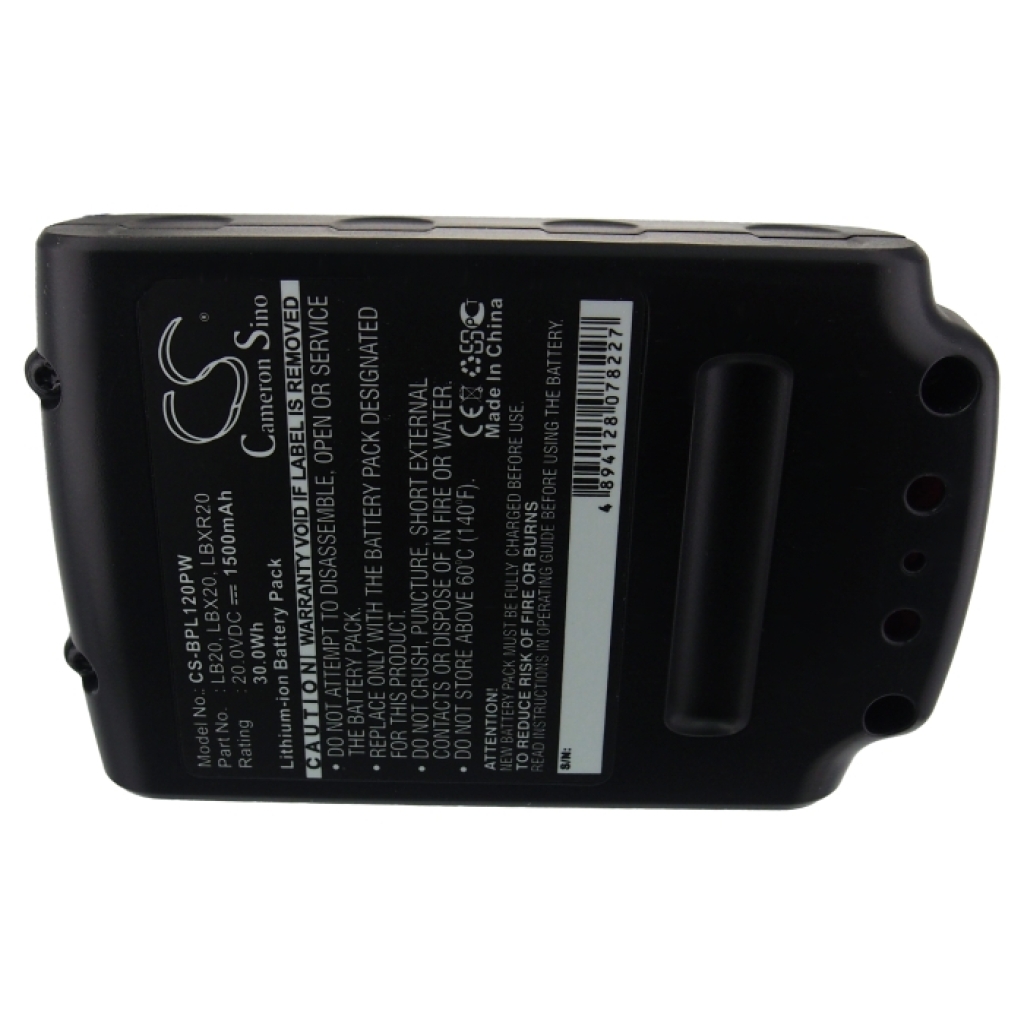 Compatibele batterijvervanging voor Black 