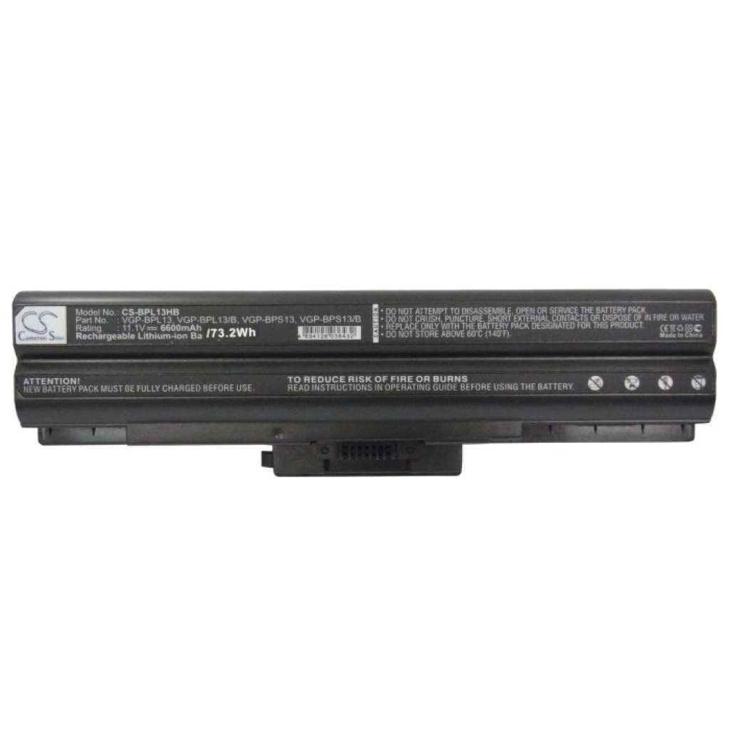 Battery compatible with Sony CS-BPL13HB
