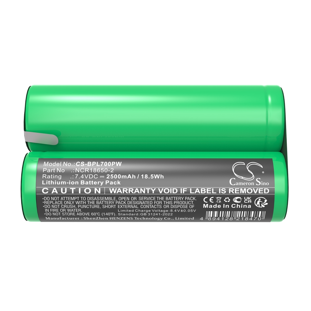 Compatible battery replacement for Black 