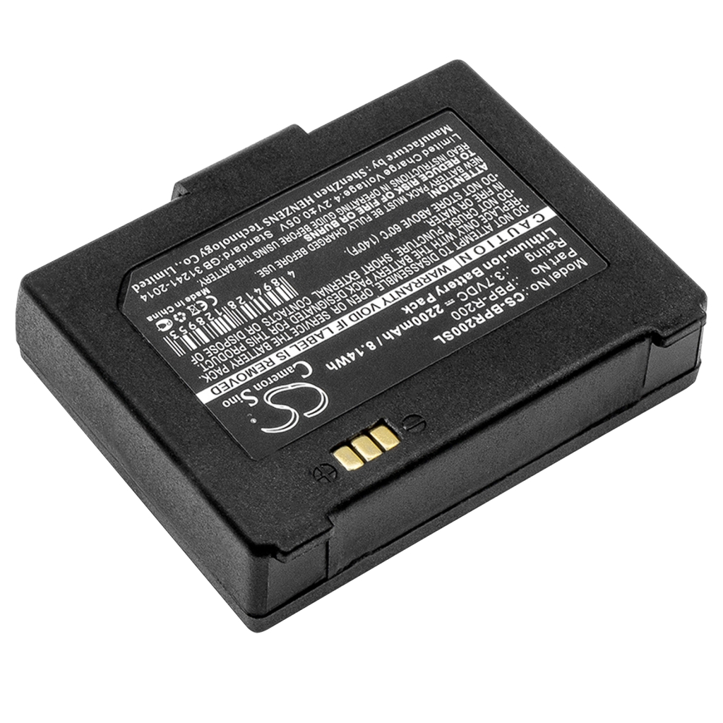 Printerbatterij Zebra CS-BPR200SL