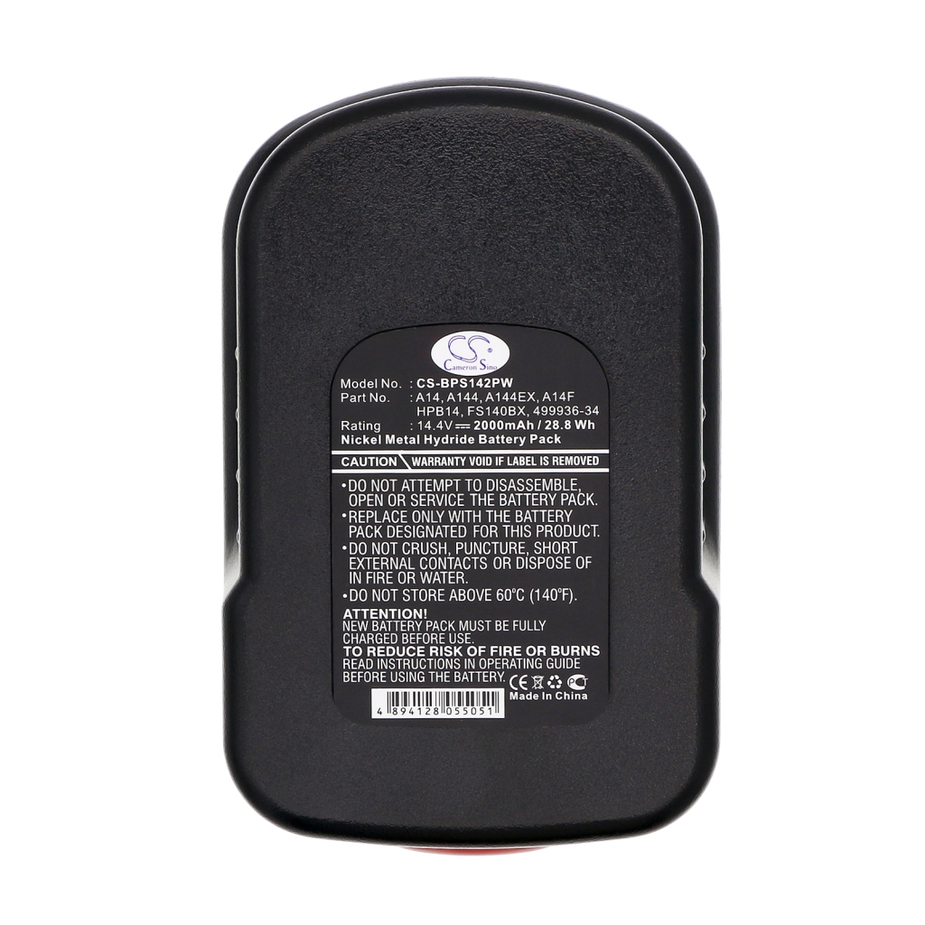 Compatibele batterijvervanging voor Black 