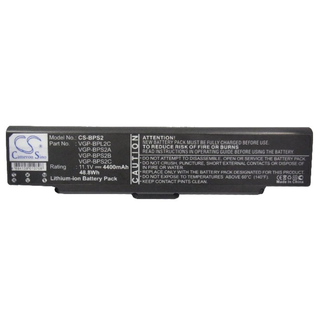 Notebook batterij Sony CS-BPS2