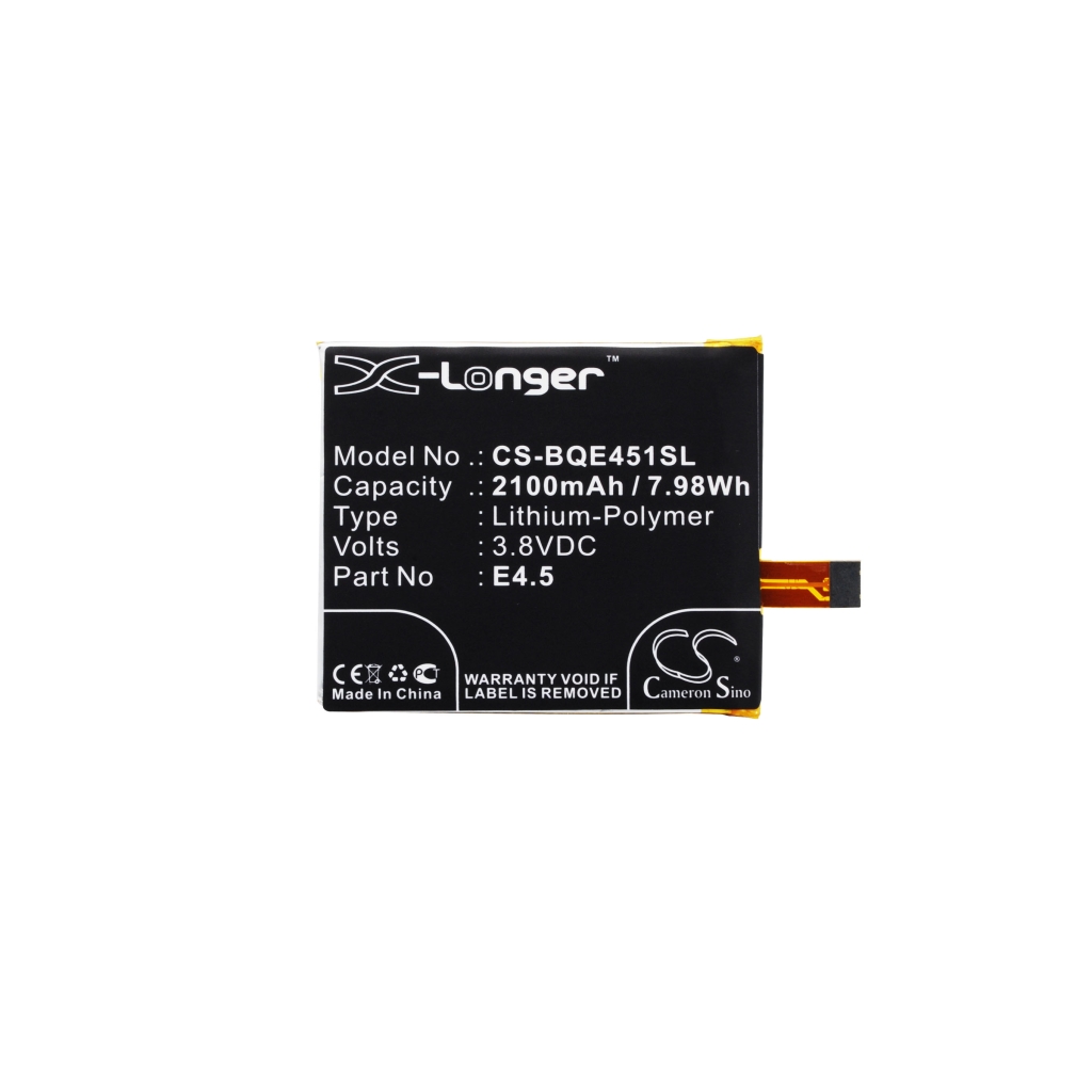 Battery compatible with Bq CS-BQE451SL
