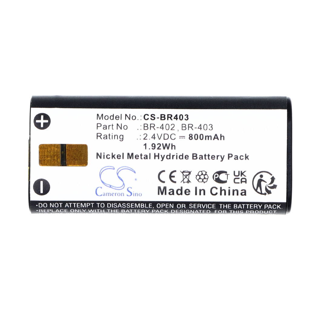 Battery compatible with Olympus CS-BR403