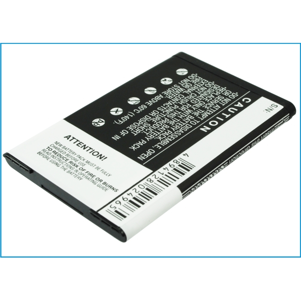Battery compatible with AT&T Blackberry T-COM CS-BR9000XL