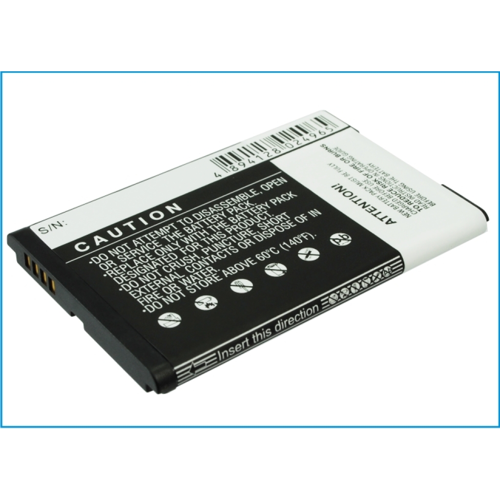 Battery compatible with AT&T Blackberry T-COM CS-BR9000XL