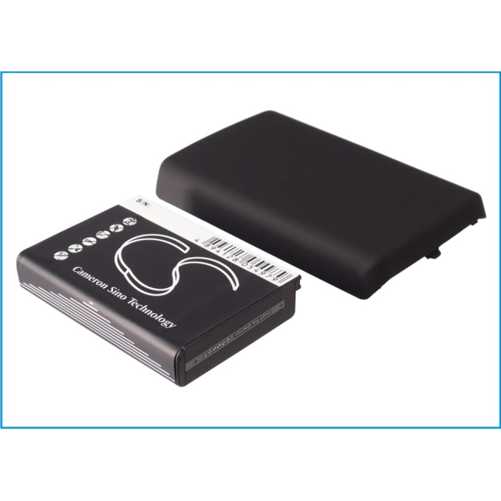 Cameron Sino CS-BR9100XL 3.7V 2100mAh extended battery + back cover for BB Pearl 9100