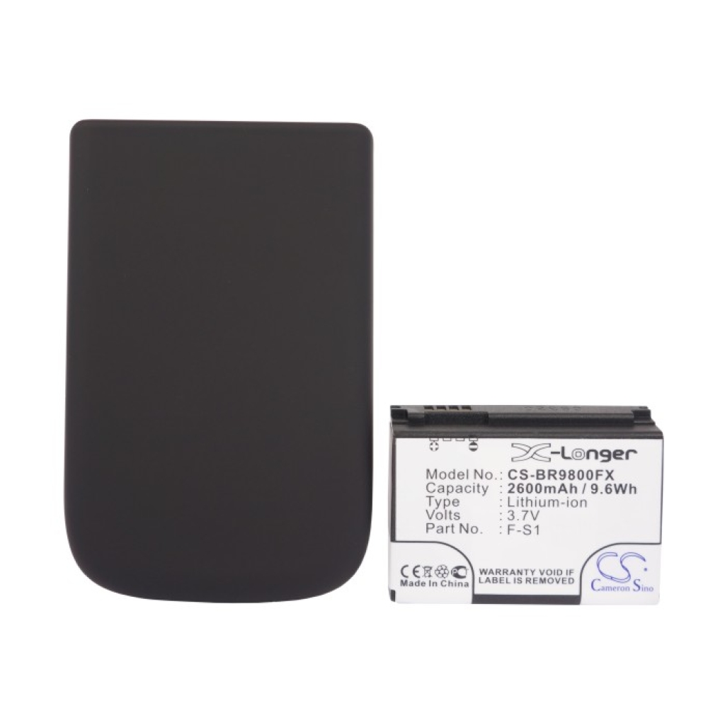 Cameron Sino CS-BR9800FX battery + back cover front view