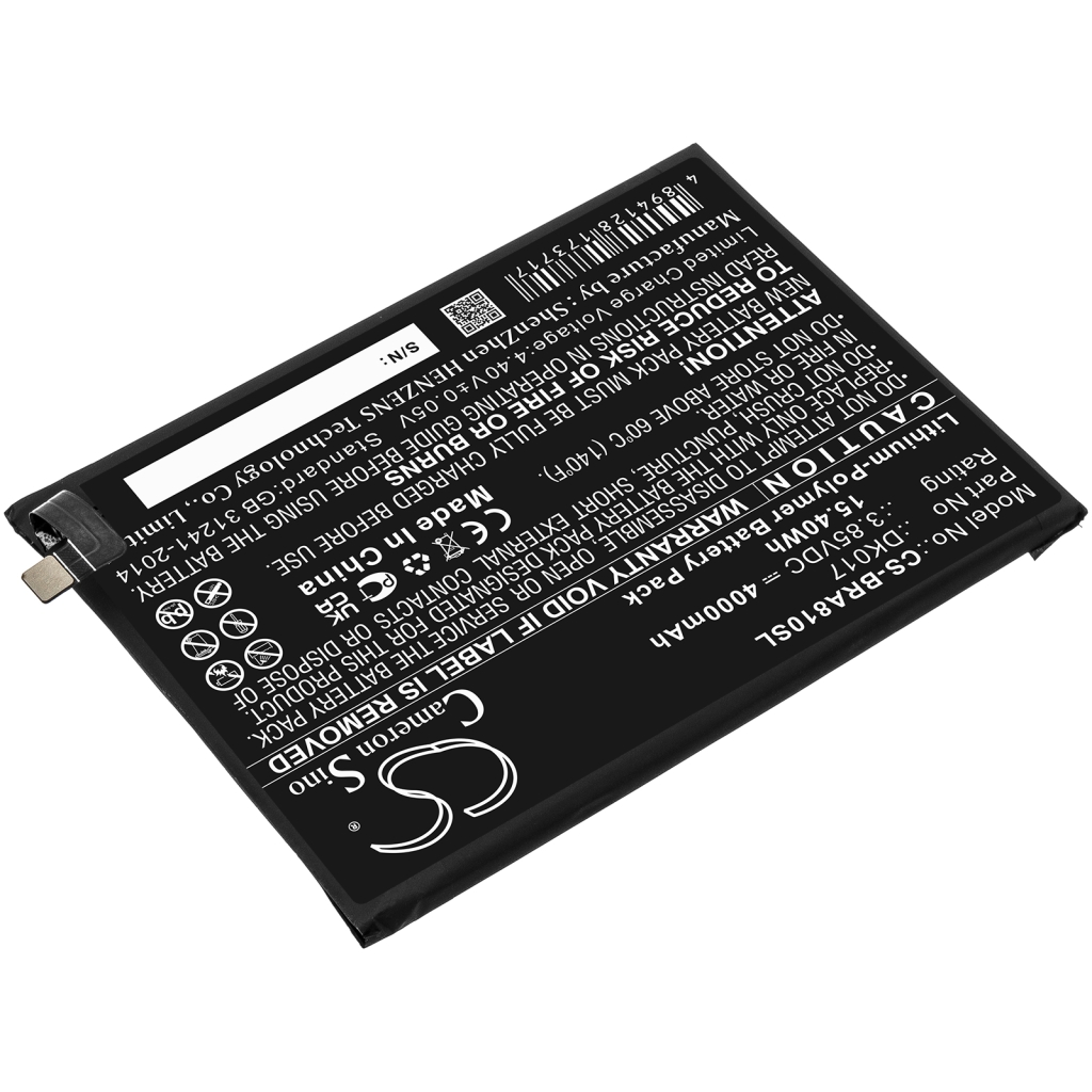 Compatibele batterijvervanging voor Blackview DK017