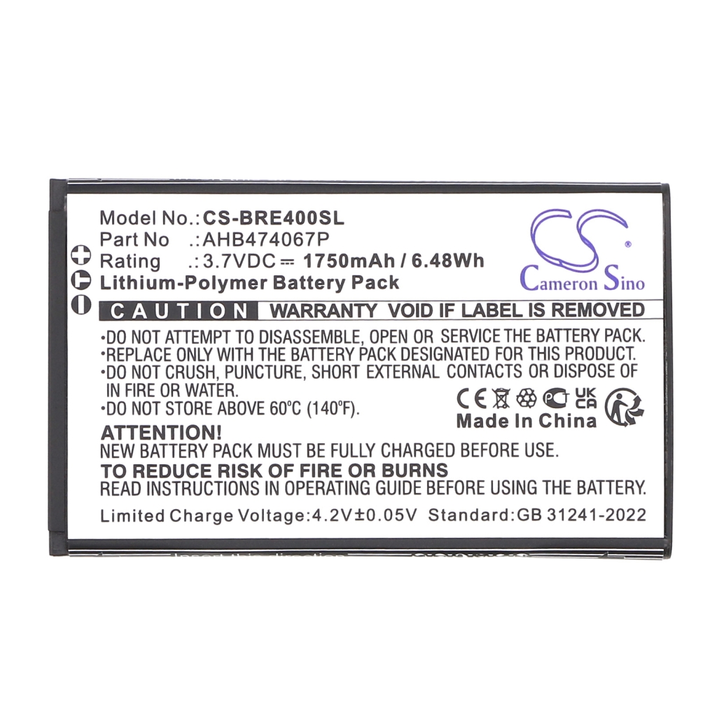 Mobile Phone Battery Brondi CS-BRE400SL