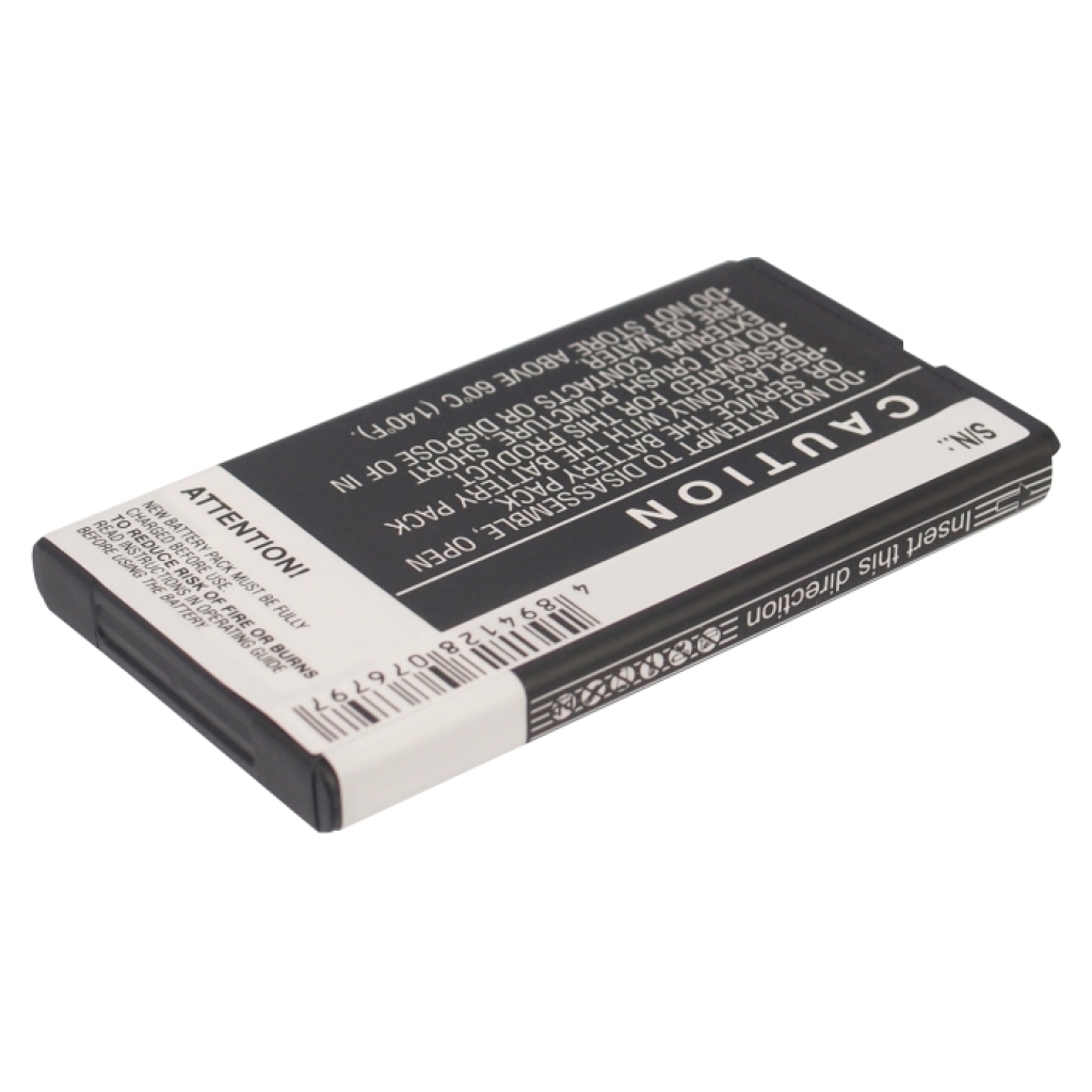 Battery compatible with Blackberry Porsche design CS-BRQ100XL