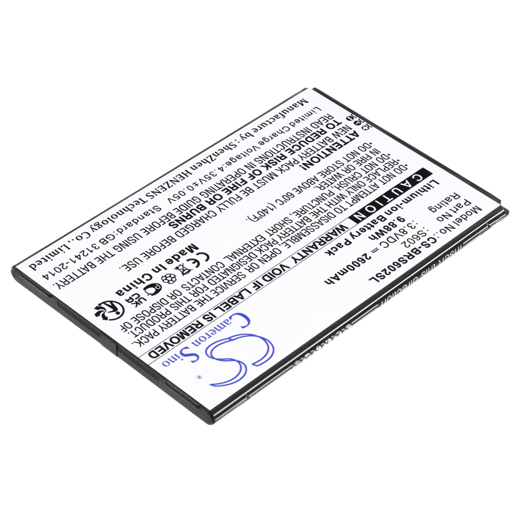 Compatibele batterijvervanging voor Brondi S602