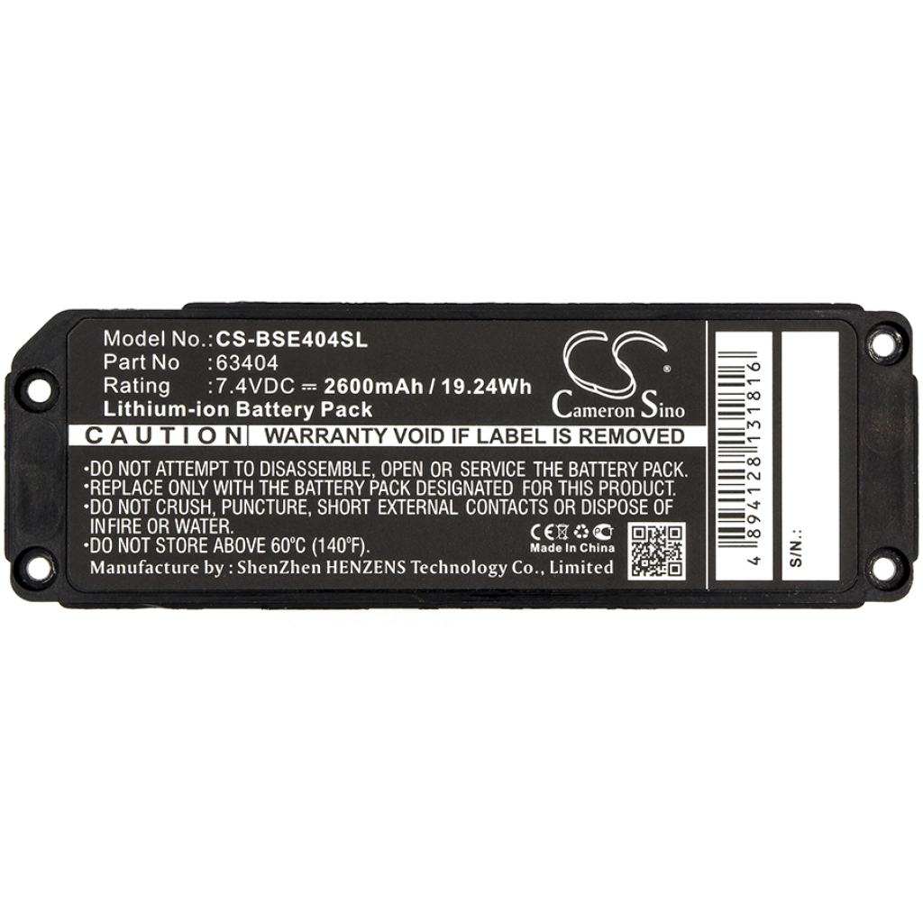 Batterijen Vervangt 063404