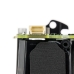 Close-up of multi-pin FPC connector on PCB edge of battery pack