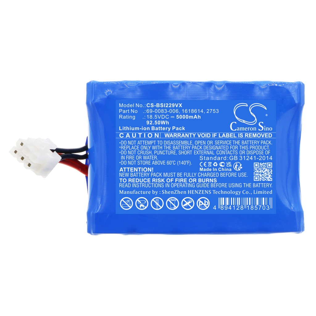 Batterijen voor stofzuigers Bissell CS-BSI229VX