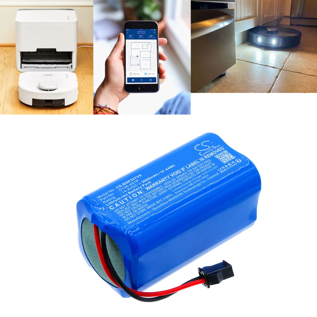 Batterijen voor stofzuigers Bissell CS-BSP357VX