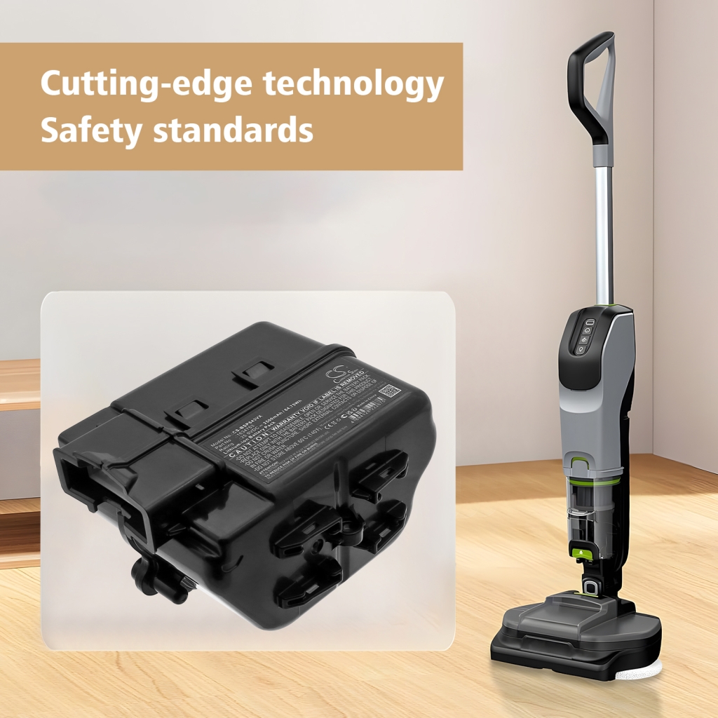 Compatibele batterijvervanging voor Bissell 1634753