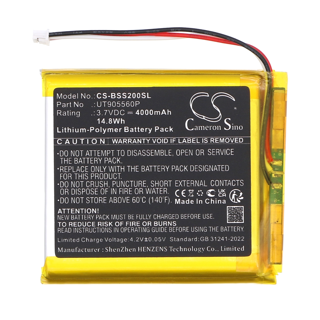 Batterijen Vervangt UT905560P