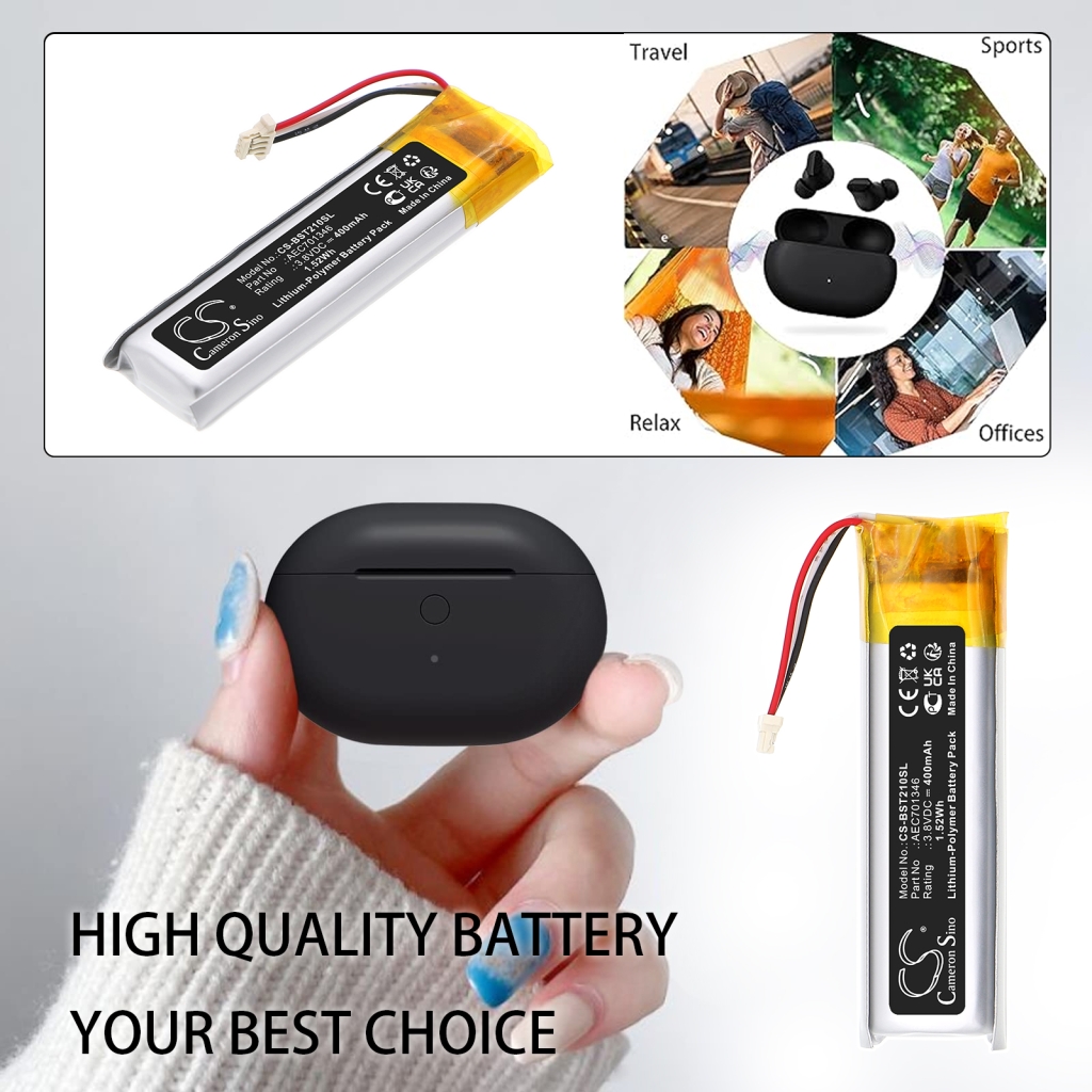 Compatibele batterijvervanging voor Beats AEC701346