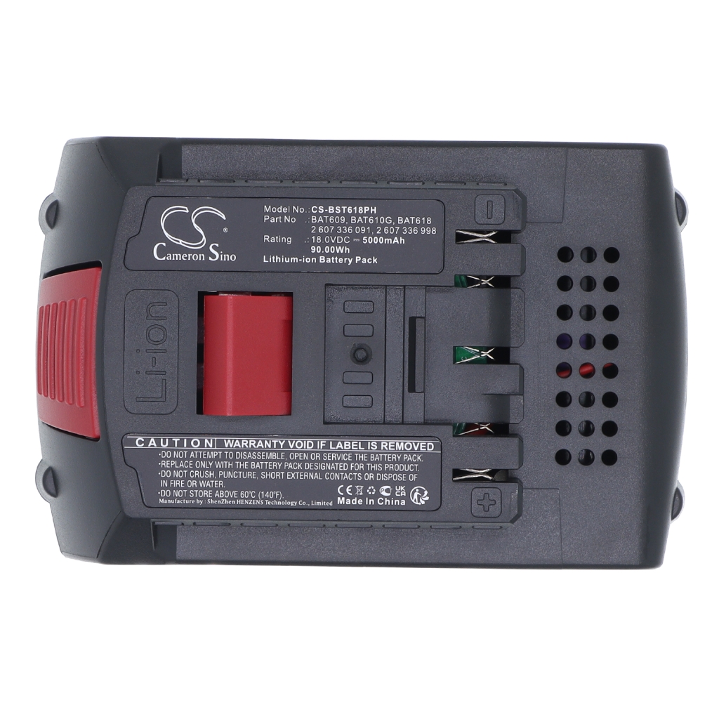 Battery compatible with Bosch Zapak CS-BST618PH