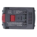 Battery compatible with Bosch Zapak CS-BST618PH