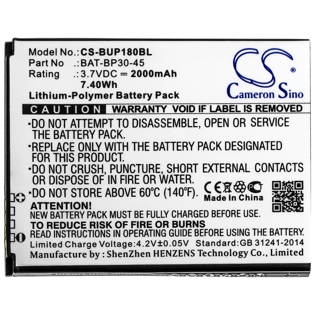 Batterijen Vervangt BAT-BP30-45