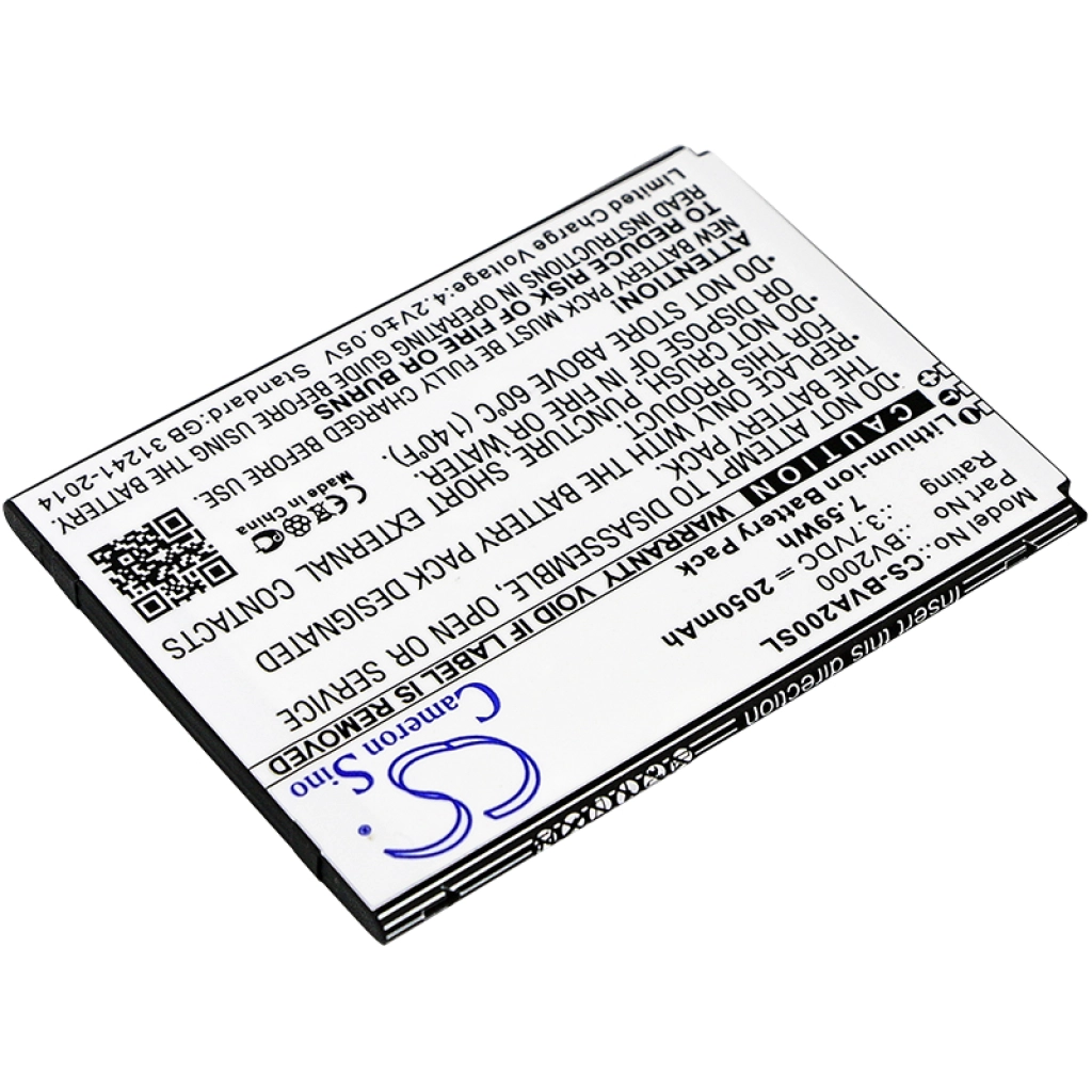 Compatibele batterijvervanging voor Blackview BV2000