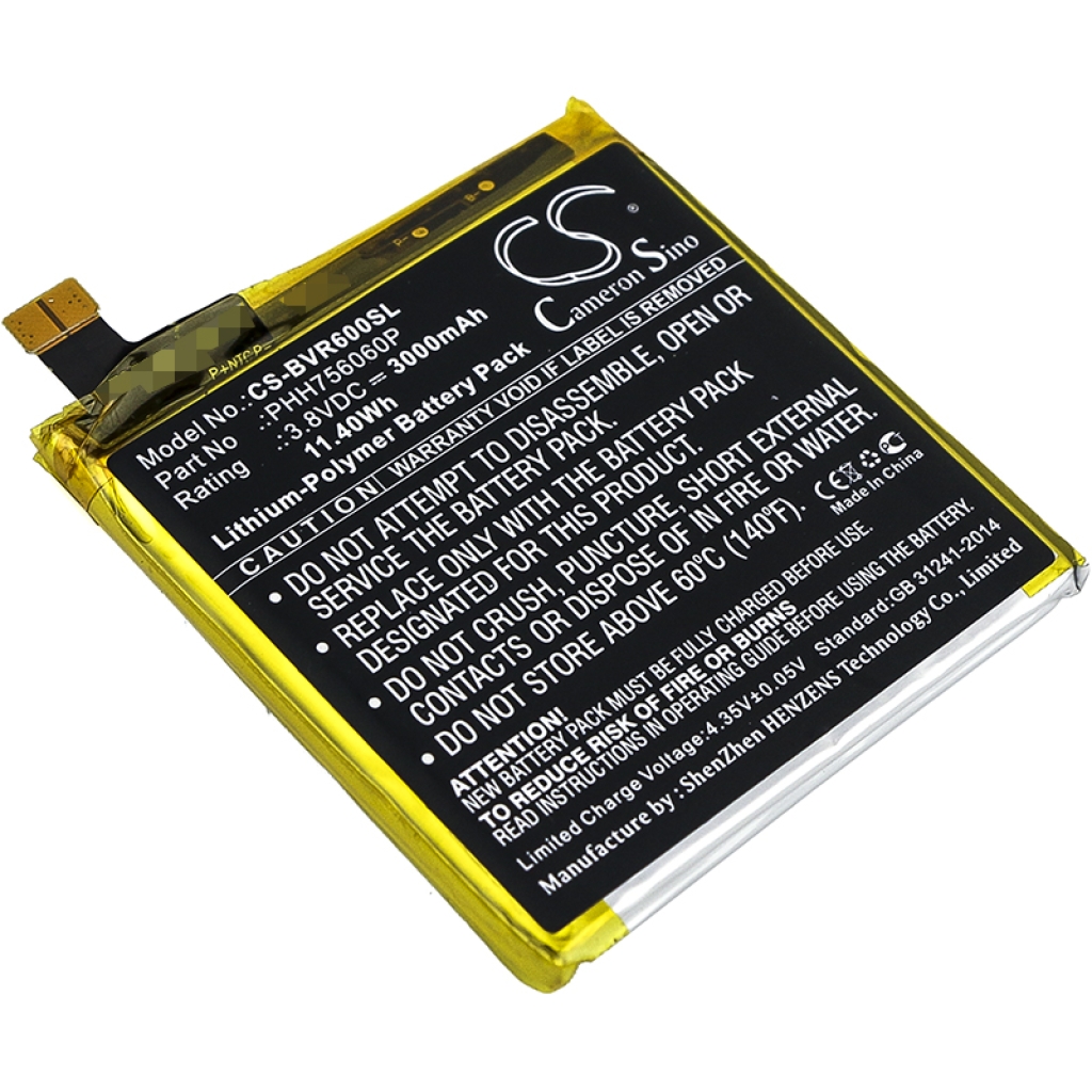 Compatibele batterijvervanging voor Blackview PHH756060P