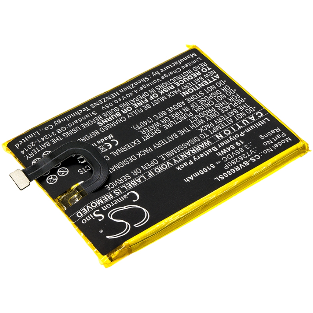 Compatibele batterijvervanging voor Blackview V726280P