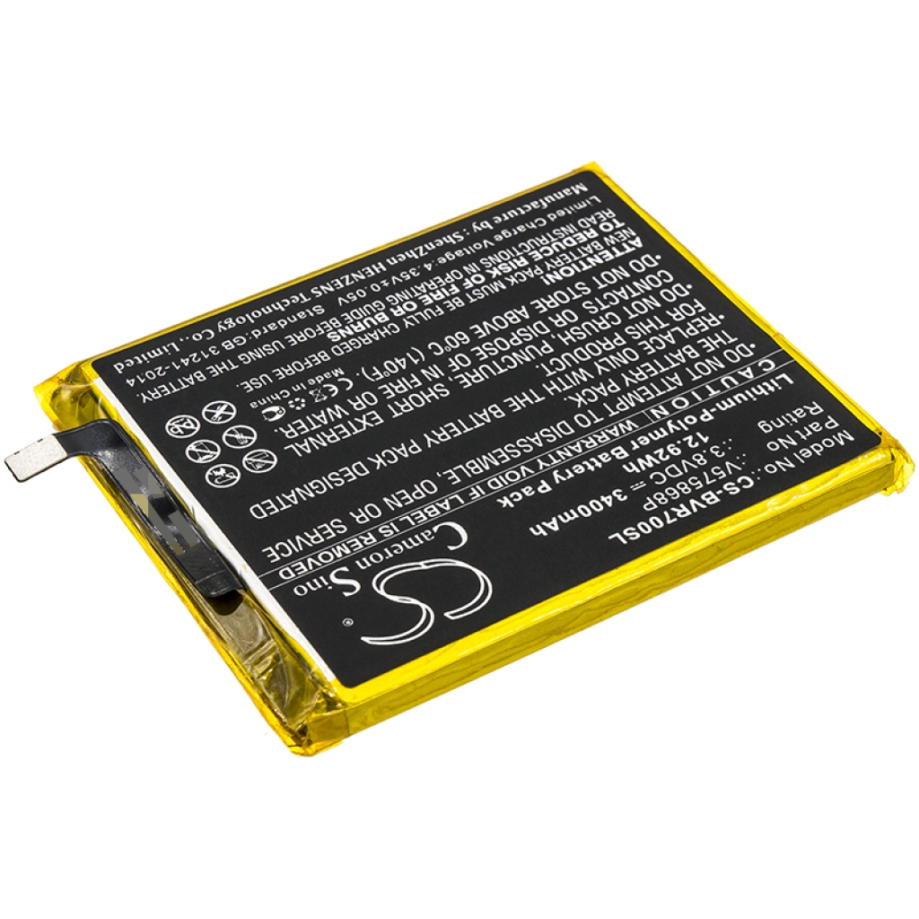 Compatibele batterijvervanging voor Blackview V575868P