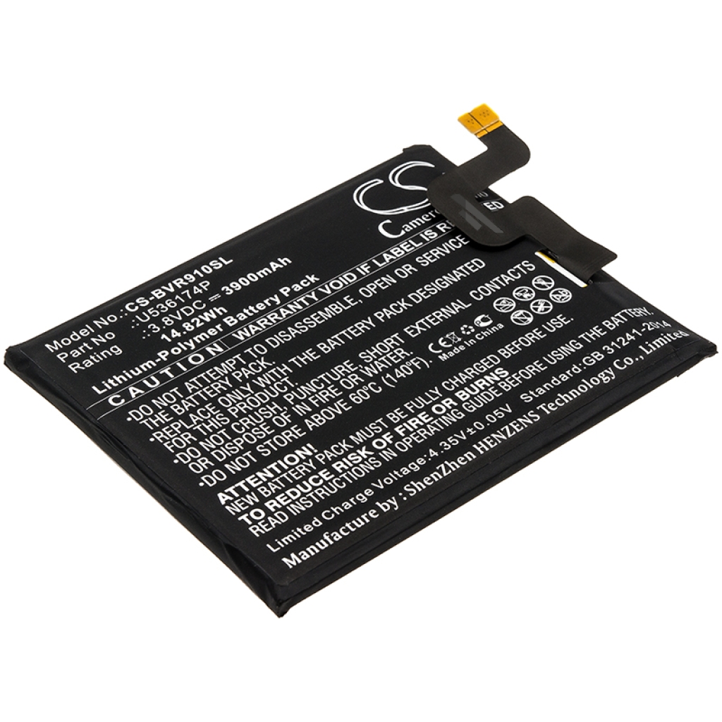 Compatibele batterijvervanging voor Blackview U536174P
