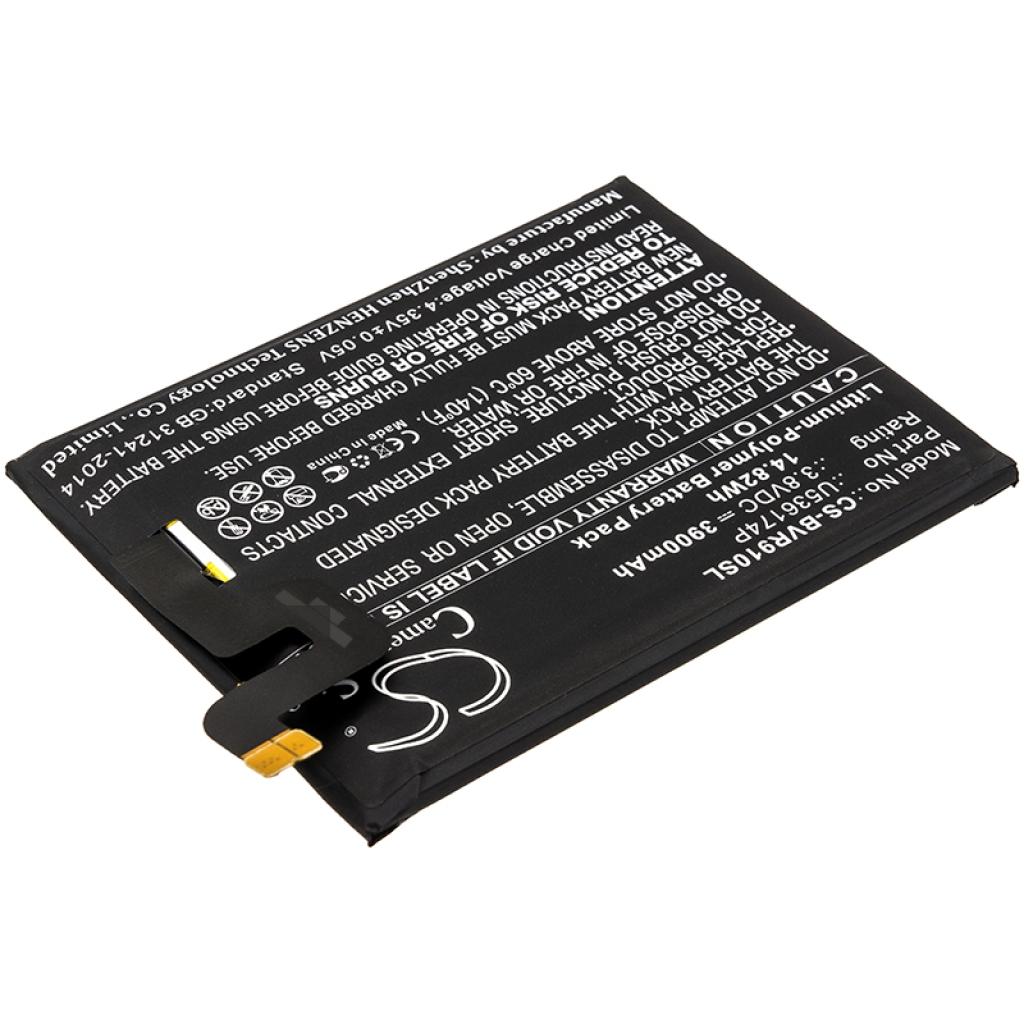 Compatibele batterijvervanging voor Blackview U536174P